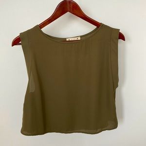 NWT Mendocino waist length blouse Size M